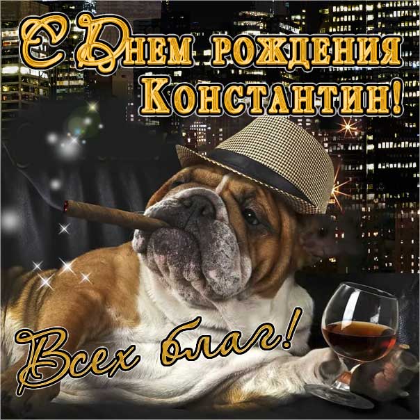 Константин мерцающие гифы день рождения